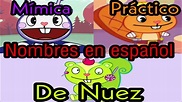 Los nombres de los personajes de happy tree friends en español - YouTube