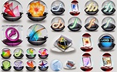 Iconos 3D pack 1 [ico-png] - iconos para windows gratis