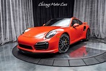 Used 2016 Porsche 911 Turbo S Coupe MSRP $196,685+ Only 165 Miles! Lava ...