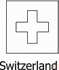 Switzerland Flag coloring page | Free Printable Coloring Pages