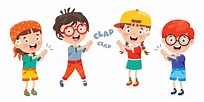 Premium Vector | Cartoon concept of clapping hands
