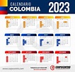 Calendario 2023 Colombia con días festivos - Centrópolis
