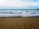 Sfondi : mare, baia, roccia, puntellare, sabbia, spiaggia, mattina ...