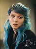 Léa Seydoux, figure libre | La vida de adele, Pelo azul, Cabello y ...