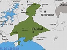 Itaguaí, município do mapa - Mapa do município de Itaguaí (Brésil)