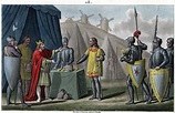 Karl, der Karolinger, regierte von 884 bis 887. Da er sich nicht traute ...