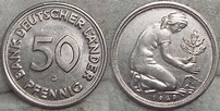 Deutschland 50 Pfennig 1949 G #P4 | MA-Shops