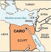 Cairo map location - Map of cairo location (Egypt)