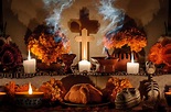 Altar de Día de Muertos y su ofrenda, significado y elementos que debe ...