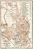 Old map of Zwickau in 1911. Buy vintage map replica poster print or ...
