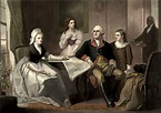 Picture of the Family of George Washington