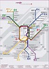 Plano de Cercanías de Madrid (actualizado - 2012) - Zona Retiro