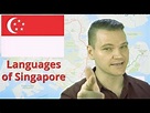 SINGAPORE and its Languages - YouTube