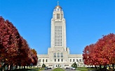 Nebraska State Capitol on an autumn day HD desktop wallpaper ...