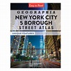5 Boroughs of New York City Atlas – Geographia Maps