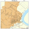 Ferriday Louisiana Street Map 2225440