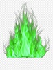 Flames Fire Fireandflames Greenfire - Transparent Green Flame Png,Green ...