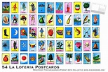 La Loteria Postcard Set - Set of 54 bright high quality Postcards – The ...
