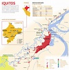 Mapa turístico de Iquitos - Galería de mapas