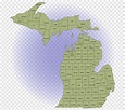 Península de Jackson, Michigan - Território do Michigan Mapa, mapa ...