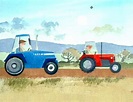 "Little Red Tractor Stories" Little Red Tractor to the Rescue / A Visit ...