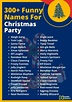 300+ Funny Names For Christmas Party - Names Crunch