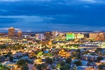 Albuquerque, Novo México, Estados Unidos, Zona Central Da Cidade Imagem ...