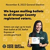 OC Registrar on Twitter: "Today, we began mailing ballots to all Orange ...