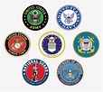 Transparent Support Our Troops Png - Us Military Branches Logos, Png ...