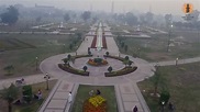 Greater Iqbal Park Lahore Grand Opening Aerial Views - YouTube