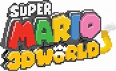 Super Mario 3D World - Logo pixel art by DJToast3 on DeviantArt