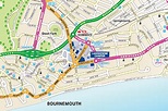Bournemouth Map and Bournemouth Satellite Image