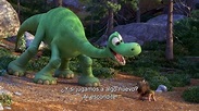 El viaje de Arlo (The Good Dinosaur) | Escena : 'Jugando al escondite ...