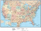 Map Of Usa And Cities – Topographic Map of Usa with States