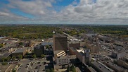 Aerial North Dakota Fargo September 2016 4K Stock Video Footage ...