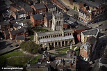 aeroengland | aerial photograph of Wigan, Lancashire UK