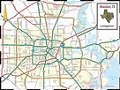 Houston Texas City Map - Map Pictures