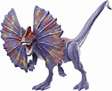 Jurassic World Dinorivals Dilophosaurus Dinosonidos, juguete de ...