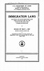 Immigration laws. Act of February 5, 1917; and acts approved October 16 ...