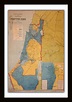 Vintage Rare Map of The Battles Fronts of Israel Independence War Was ...