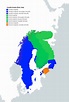 Stormakstiden: Ethnic Map of the Swedish Empire : r/AlternateHistoryMaps