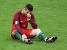Cristiano Ronaldo starts crying as injury forces him off in Euro 2016 ...