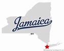 Map of Jamaica, NY, New York