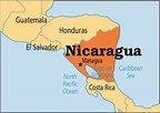 Onde Fica Nicaragua No Mapa