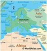 Denmark Map / Geography of Denmark / Map of Denmark - Worldatlas.com