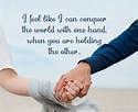 Holding Hand Quotes - Romantic Hold My Hand Messages | WishesMsg (2022)
