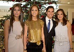 Isabel Preysler y sus hijos, Julio, Tamara y Ana, inauguran la Navidad ...