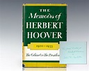 Herbert Hoover First Edition Signed