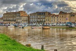 Peaceful Scene in Libourne, France