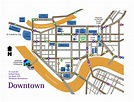 Downtown Johnstown Map - Downtown Johnstown PA USA • mappery